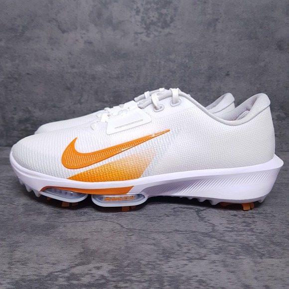 NIKE Air Zoom Infinity Tour Next% 2 Golf Shoes Mens 11 White‎ Orange